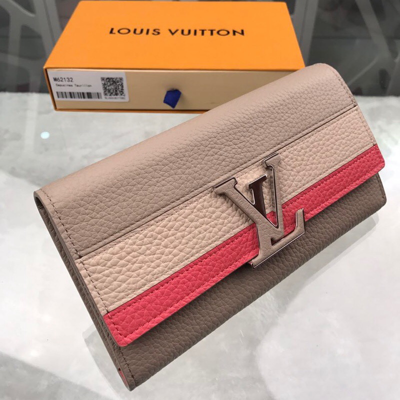 M61249 CAPUCINES WALLET, LOUIS VUITTON WALLETS