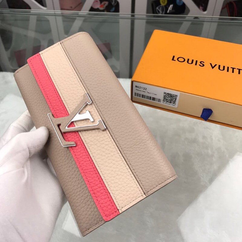 M61249 CAPUCINES WALLET, LOUIS VUITTON WALLETS