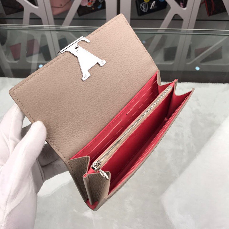 M61249 CAPUCINES WALLET, LOUIS VUITTON WALLETS