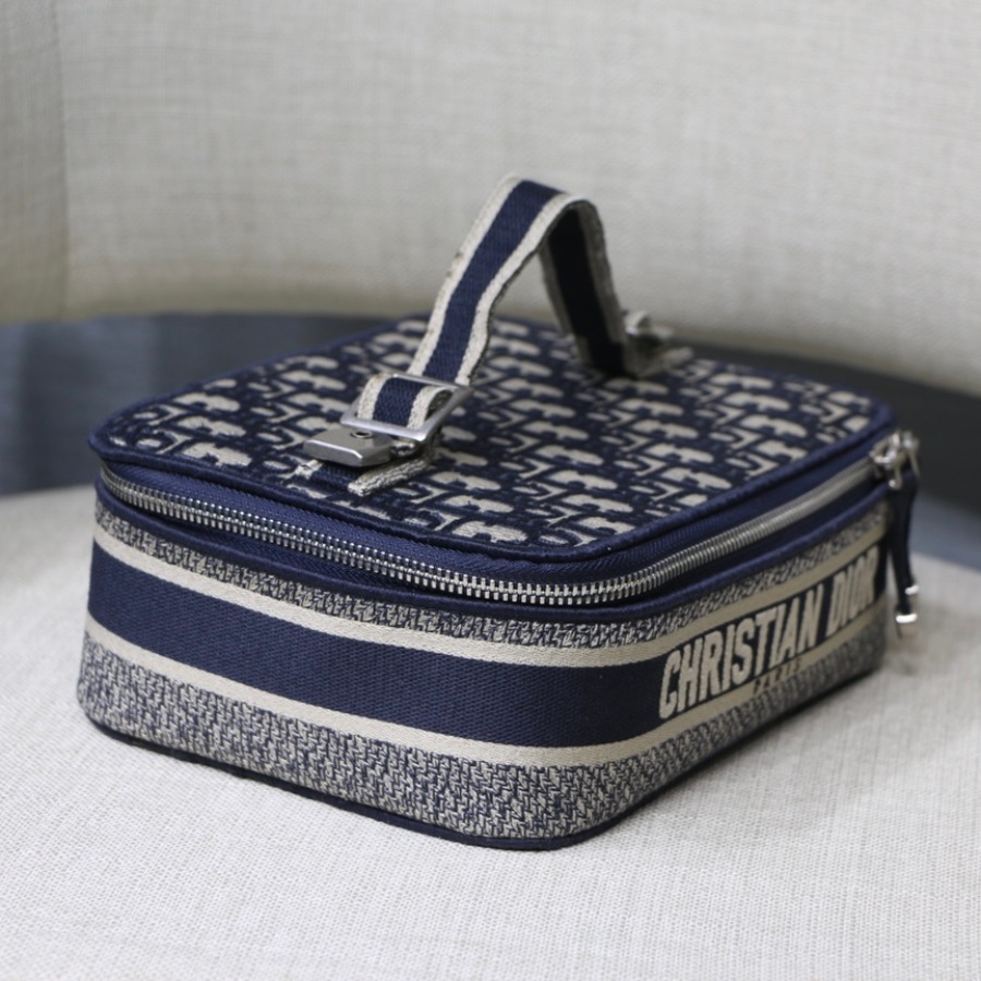 SAMLL DIOR OBLIQUE VANITY BAG, DIOR HANDBAG