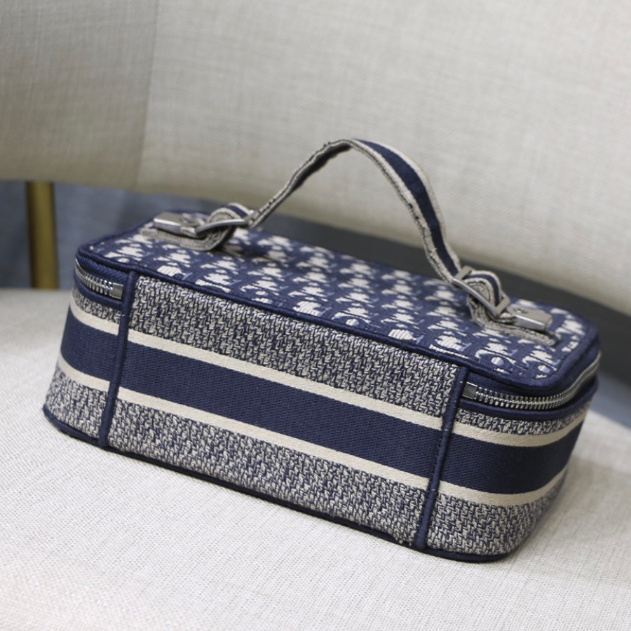 SAMLL DIOR OBLIQUE VANITY BAG, DIOR HANDBAG