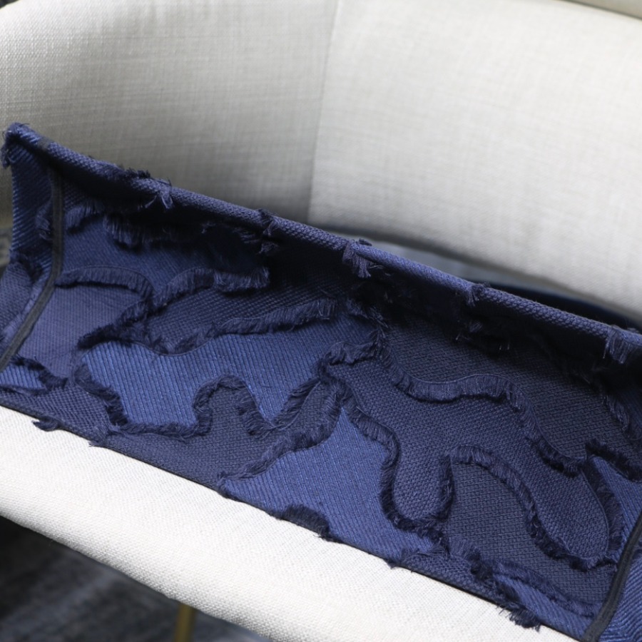 CAMOUFLAGE EMBROIDERED DIOR BOOK TOTE