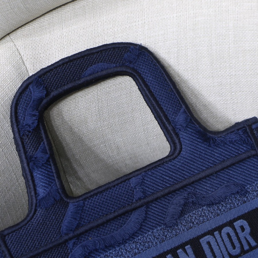 CAMOUFLAGE EMBROIDERED MINI DIOR BOOK TOTE