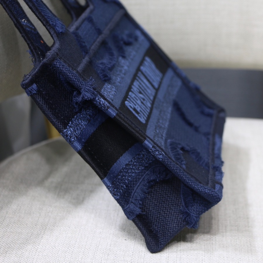 CAMOUFLAGE EMBROIDERED MINI DIOR BOOK TOTE