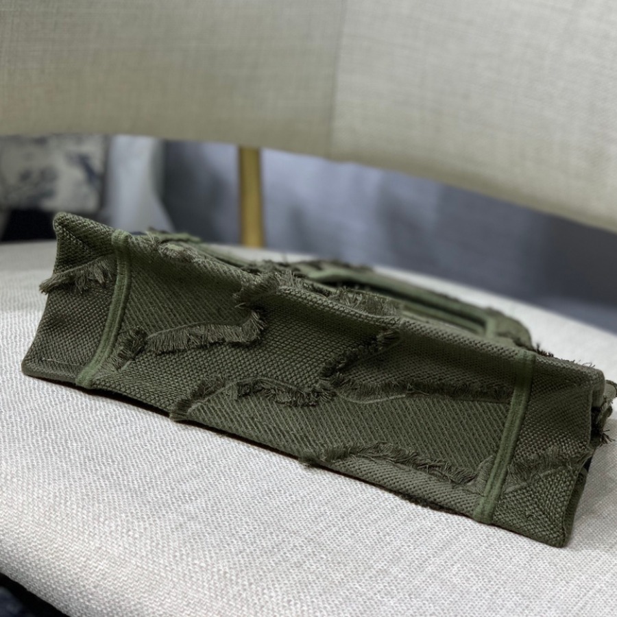 CAMOUFLAGE EMBROIDERED MINI DIOR BOOK TOTE