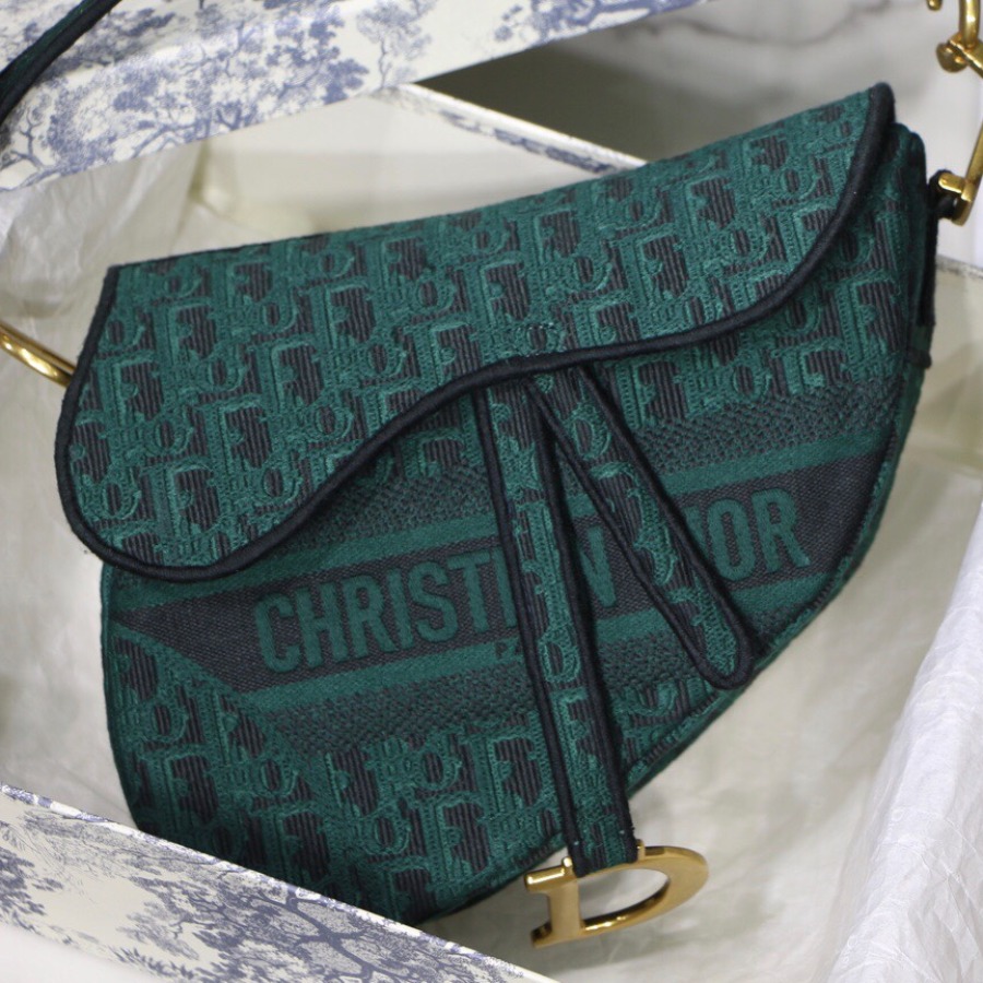 SADDLE DENIM CANVAS BAG, DIOR SHOULDER BAG