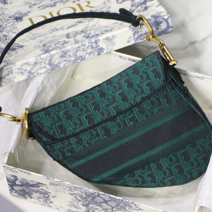 SADDLE DENIM CANVAS BAG, DIOR SHOULDER BAG