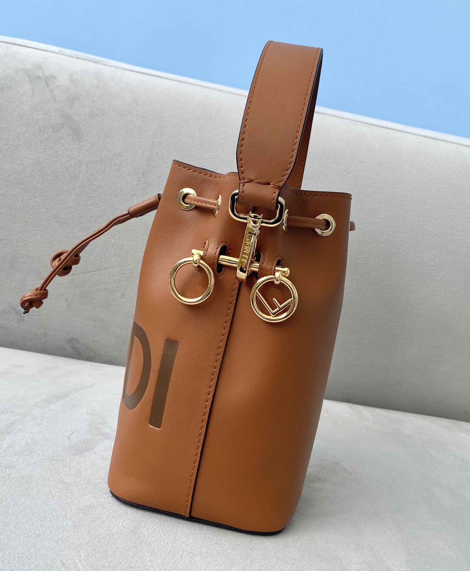MON TRESOR, Fendi leather mini-bag