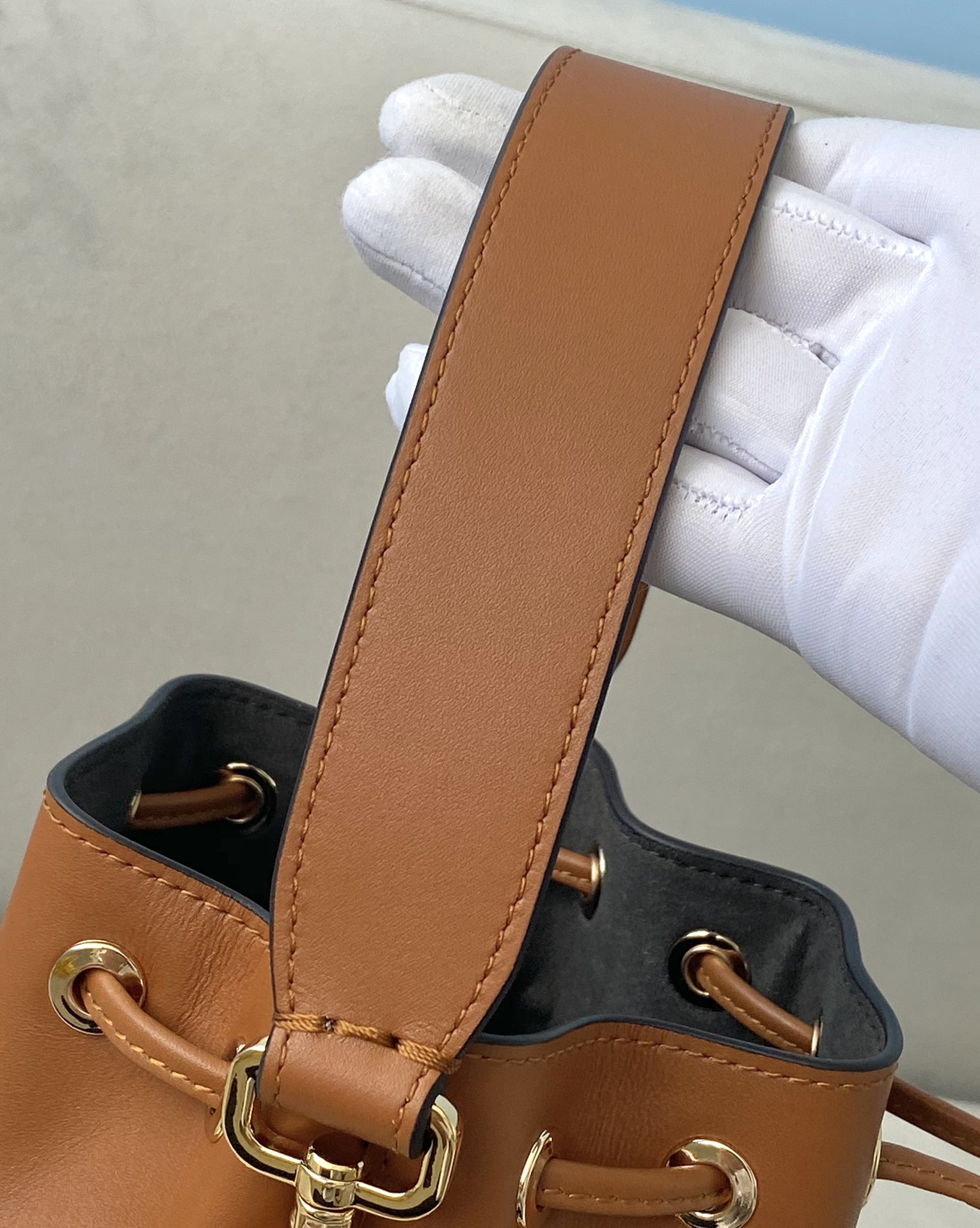 MON TRESOR, Fendi leather mini-bag