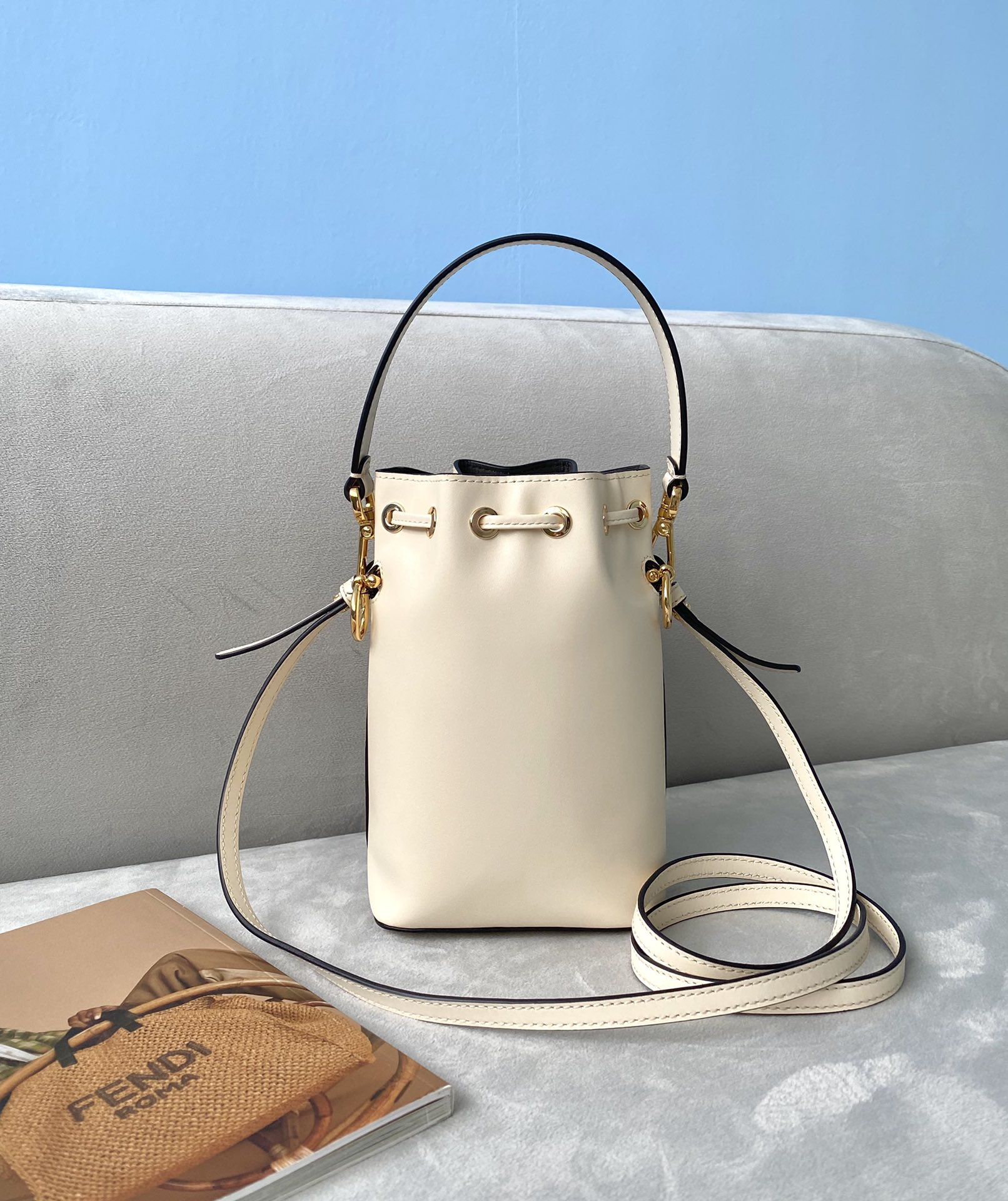 MON TRESOR, Fendi leather mini-bag
