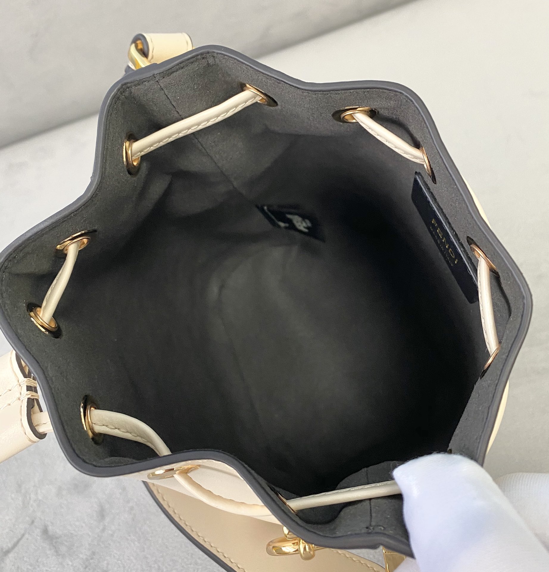 MON TRESOR, Fendi leather mini-bag