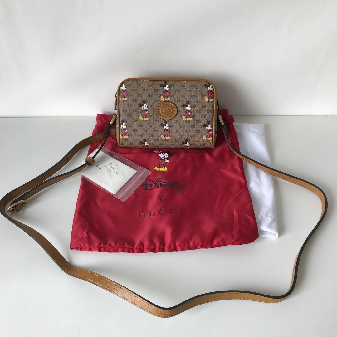 602536 Disney x Gucci shoulder bag, GUCCI Crossbody Bags for Women
