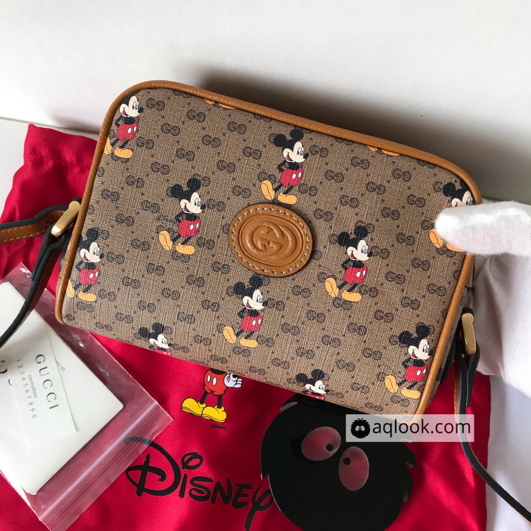 602536 Disney x Gucci shoulder bag, GUCCI Crossbody Bags for Women