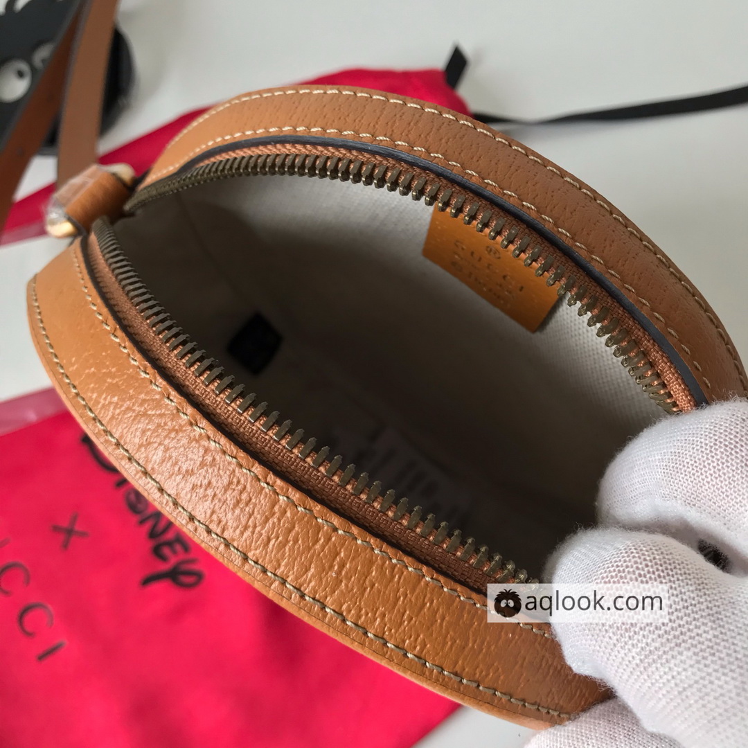 603938 Disney x Gucci round shoulder bag, GUCCI Crossbody Bags for Women