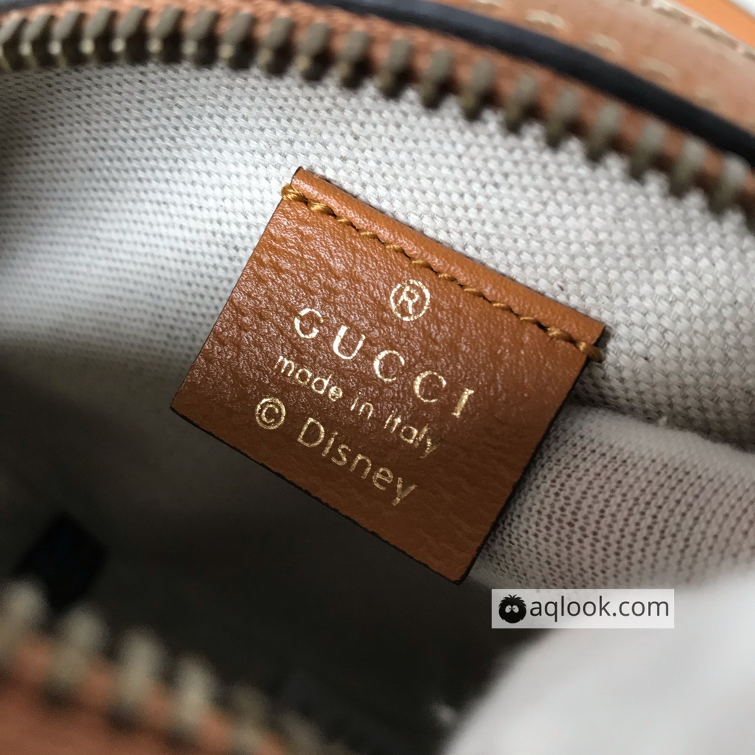 603938 Disney x Gucci round shoulder bag, GUCCI Crossbody Bags for Women