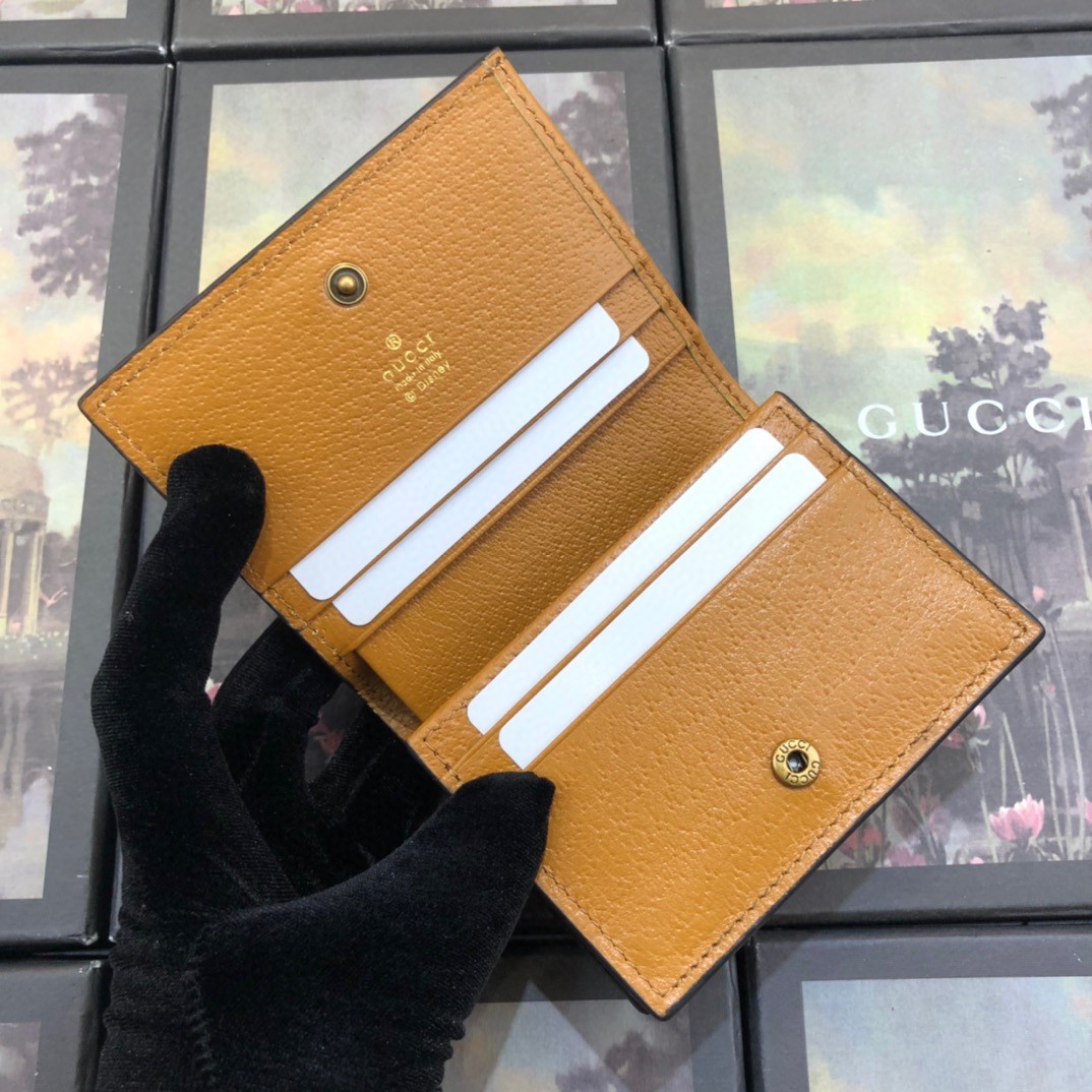 ‎602534 Disney x Gucci card case wallet