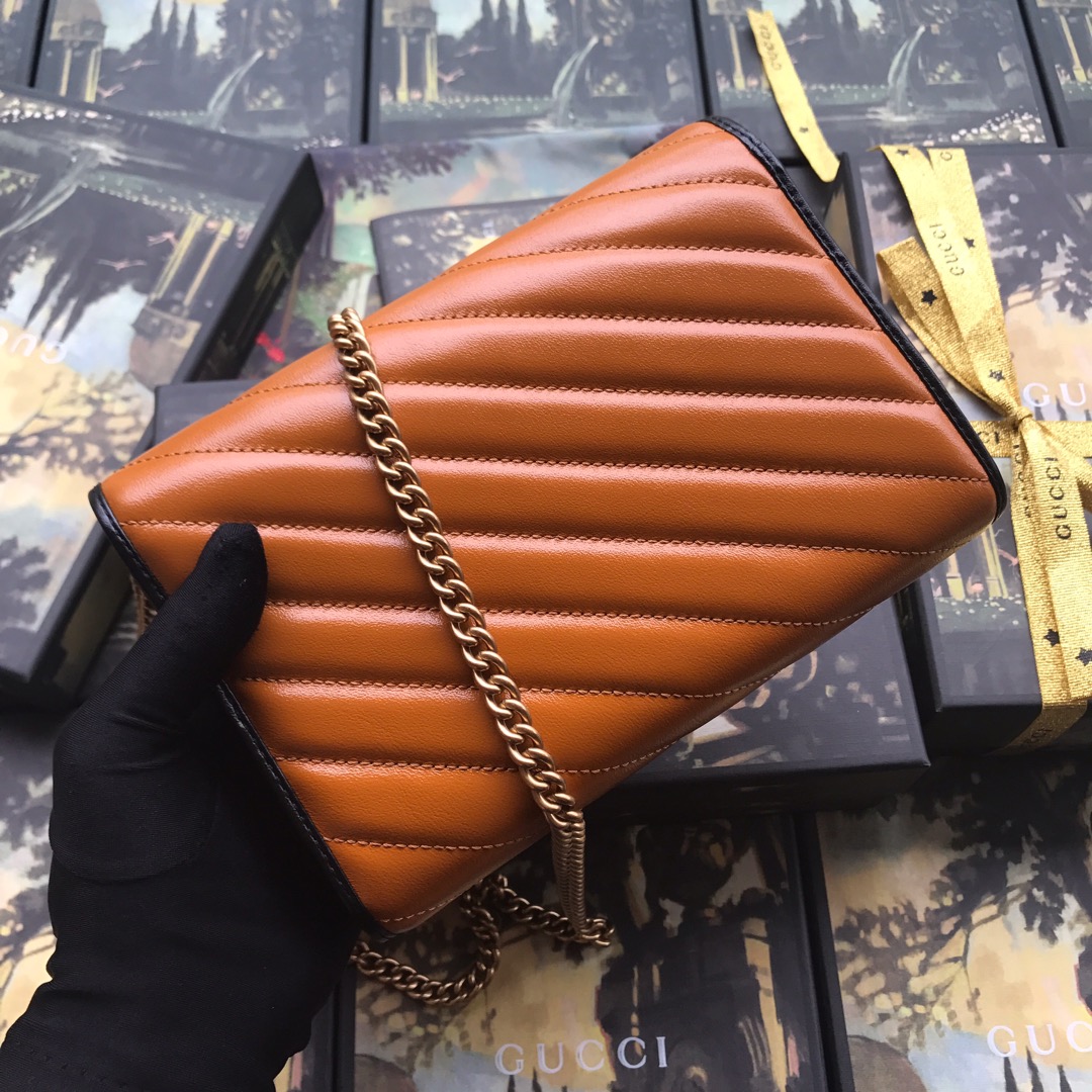 573807 Gucci GG Marmont matelassé mini bag