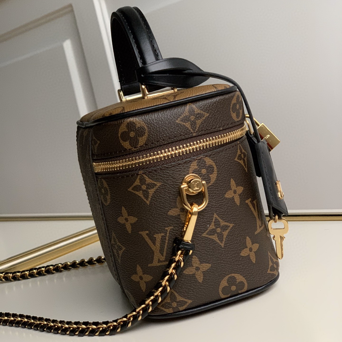 M45165 VANITY PM, LOUIS VUITTON LV Top Handles
