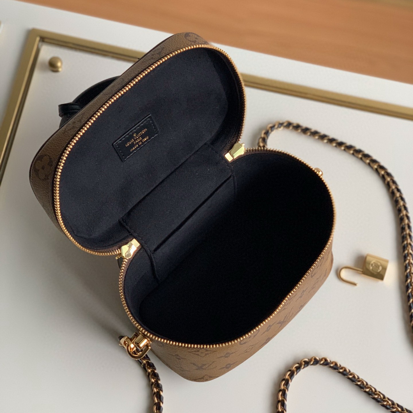 M45165 VANITY PM, LOUIS VUITTON LV Top Handles