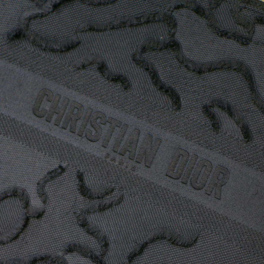 CAMOUFLAGE EMBROIDERED DIOR BOOK TOTE