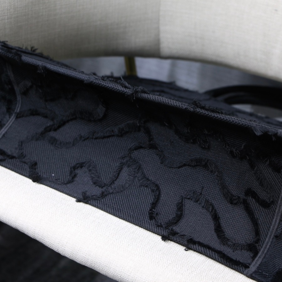 CAMOUFLAGE EMBROIDERED DIOR BOOK TOTE