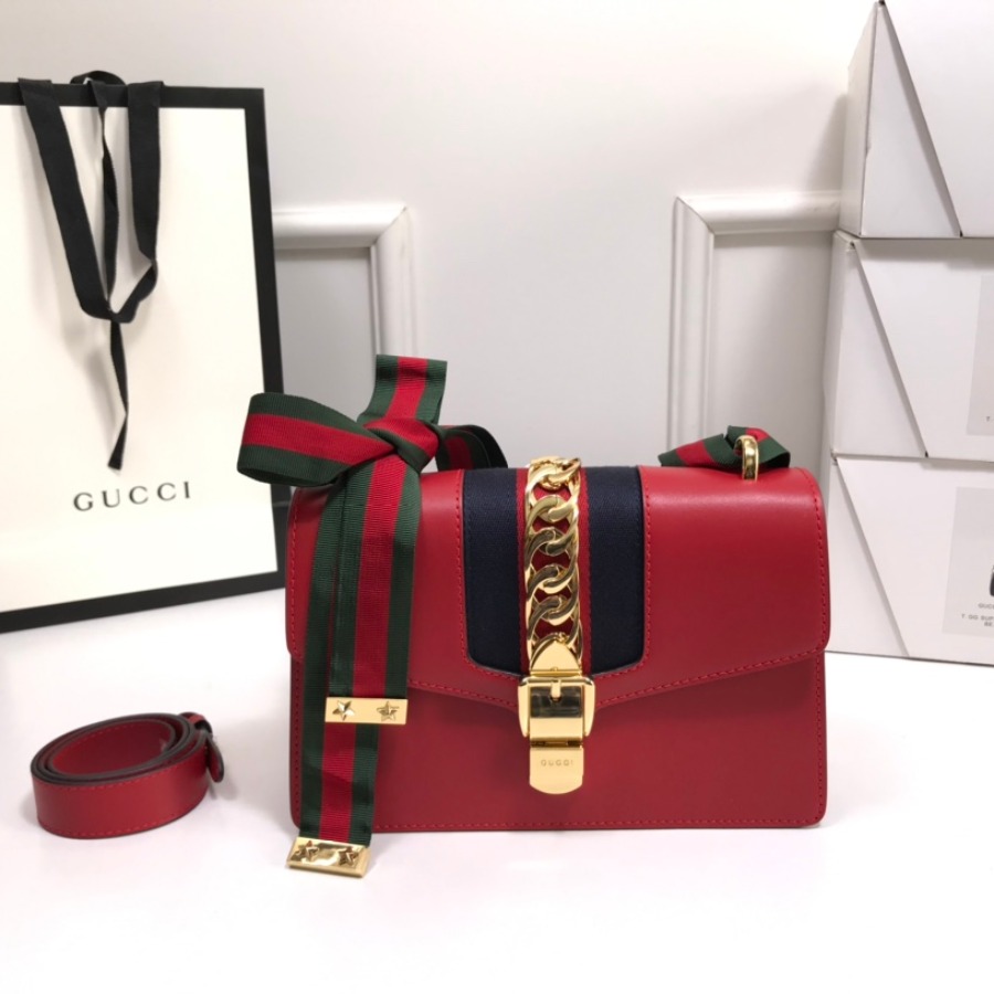421882 Sylvie small shoulder bag, Gucci Handbags