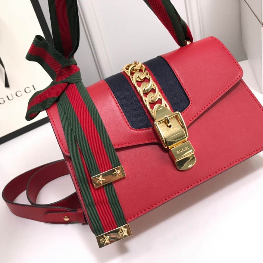 421882 Sylvie small shoulder bag, Gucci Handbags