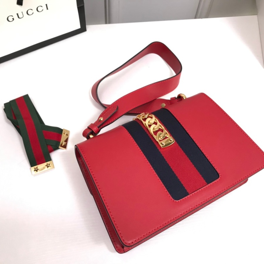 421882 Sylvie small shoulder bag, Gucci Handbags