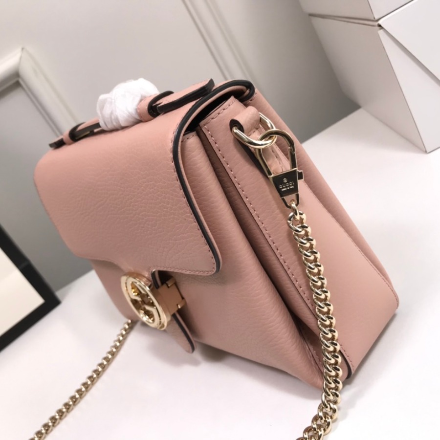 510302, Marmont New Large Leather Shoulder Bag, GUCCI HANDBAGS