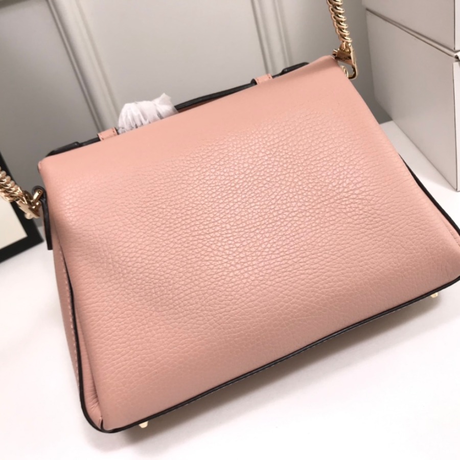 510302, Marmont New Large Leather Shoulder Bag, GUCCI HANDBAGS