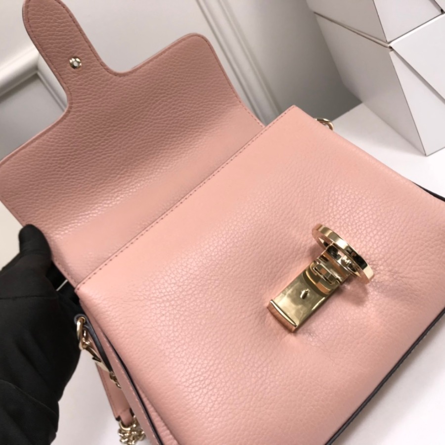 510302, Marmont New Large Leather Shoulder Bag, GUCCI HANDBAGS