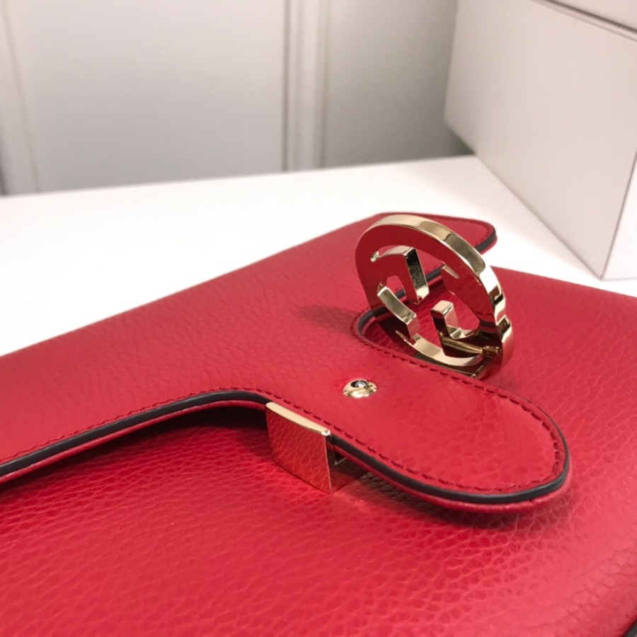 510302, Marmont New Large Leather Shoulder Bag, GUCCI HANDBAGS
