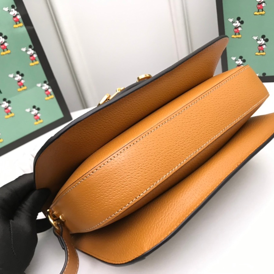 602204 DISNEY X Gucci 1955 Horsebit small shoulder bag, GUCCI Shoulder Bags for Women