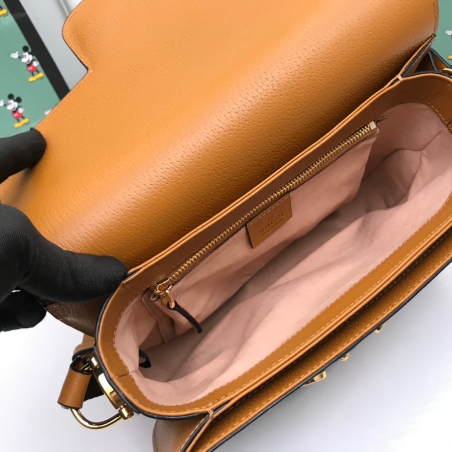 602204 DISNEY X Gucci 1955 Horsebit small shoulder bag, GUCCI Shoulder Bags for Women