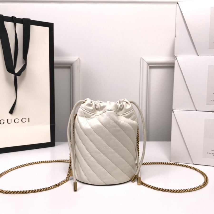 575163 GG Marmont mini bucket bag, Women's Mini Bags