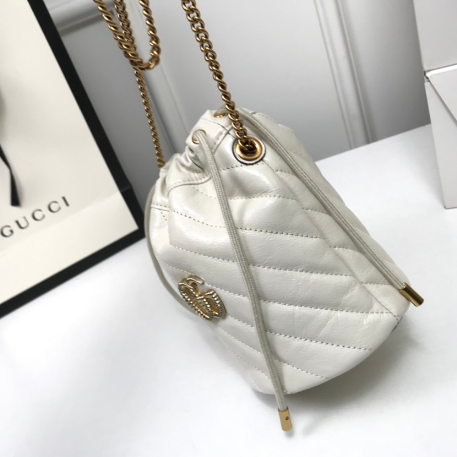 575163 GG Marmont mini bucket bag, Women's Mini Bags