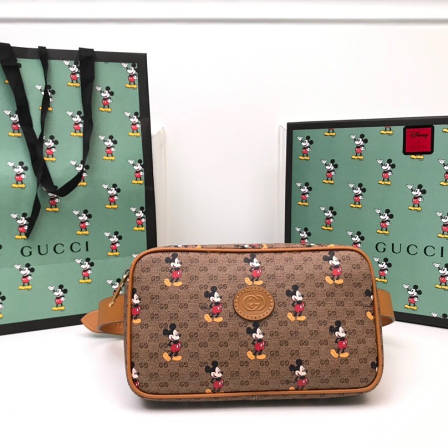 602695 DISNEY X Gucci Belt bag, GUCCI Belt Bags