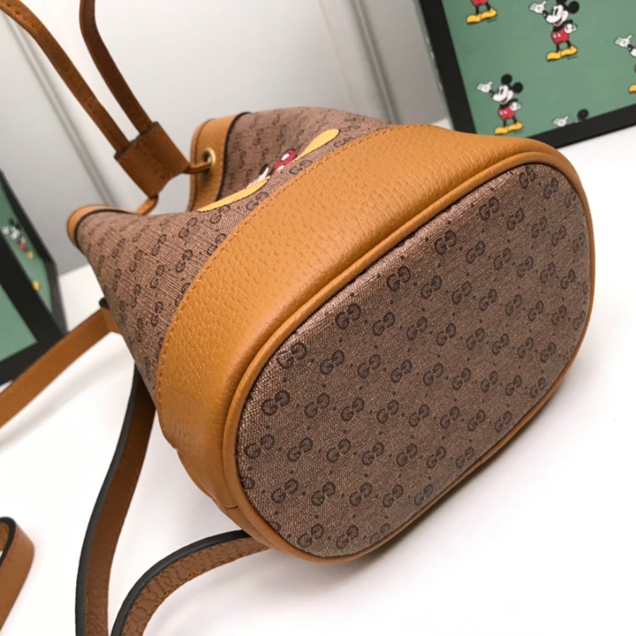 550620 Disney x Gucci mini bucket bag, GUCCI Bucket and Hobo Bags for Women