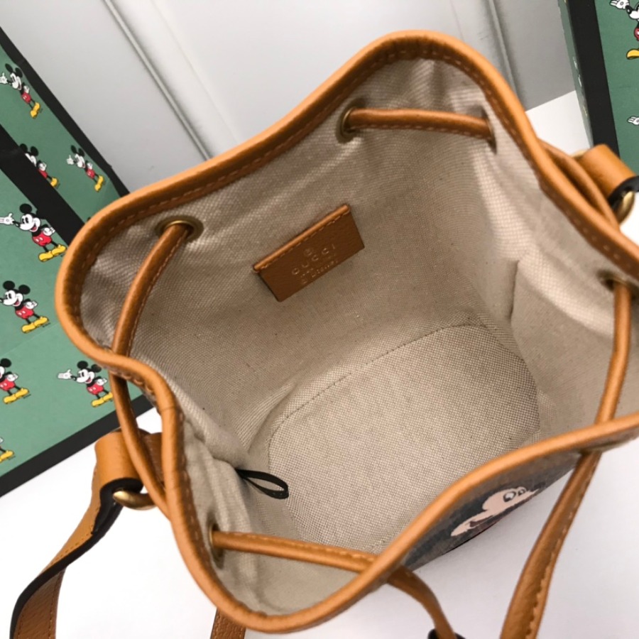 550620 Disney x Gucci mini bucket bag, GUCCI Bucket and Hobo Bags for Women