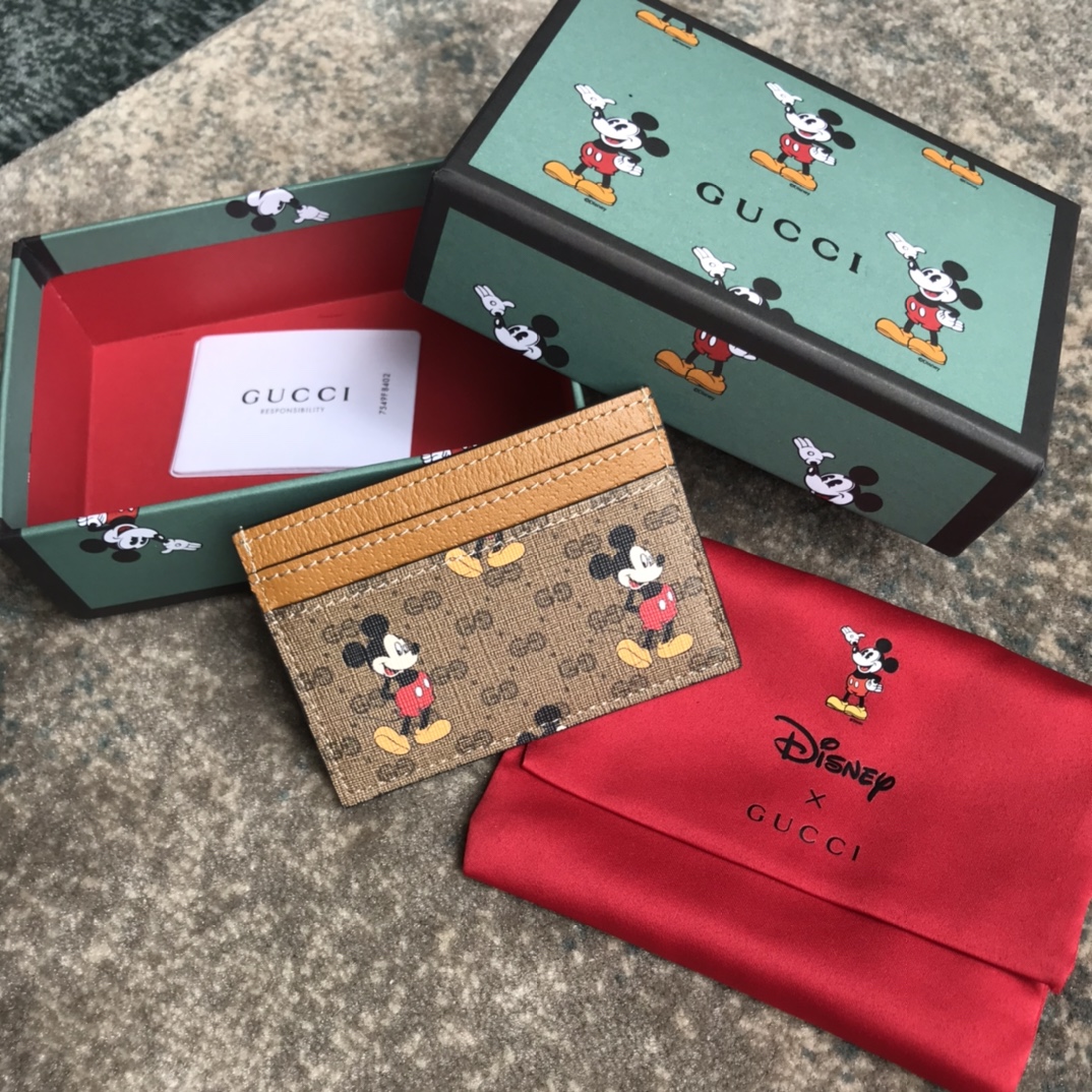 ‎602535 Disney x Gucci Card Case