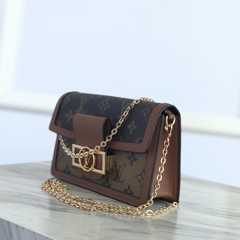 M68746 DAUPHINE CHAIN WALLET, LOUIS VUITTON LV WOMEN - Small Leather Goods