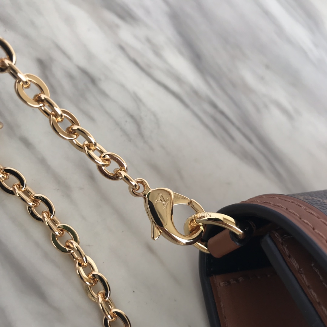 M68746 DAUPHINE CHAIN WALLET, LOUIS VUITTON LV WOMEN - Small Leather Goods