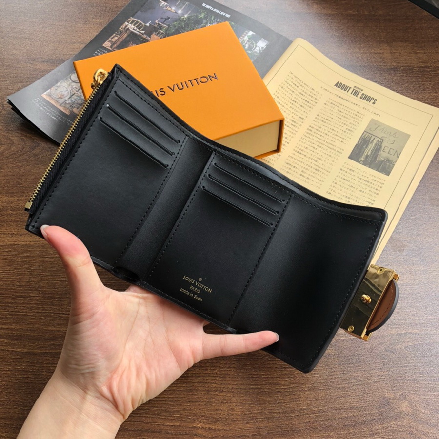 M68725 DAUPHINE COMPACT WALLET, LOUIS VUITTON LV WOMEN - Small Leather Goods