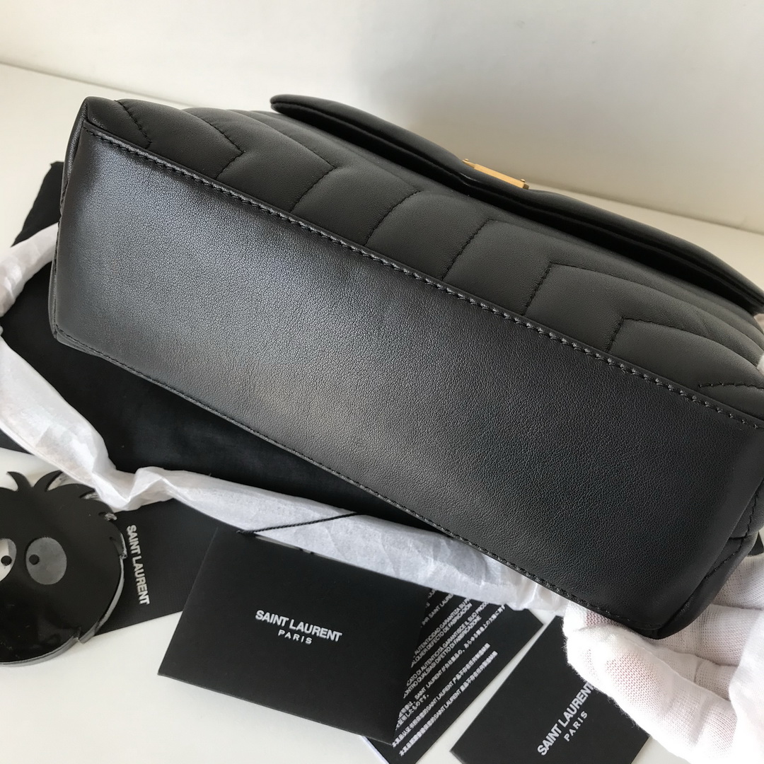 494699 LOULOU SMALL IN MATELASSÉ “Y” LEATHER, YSL SAINT LAURENT