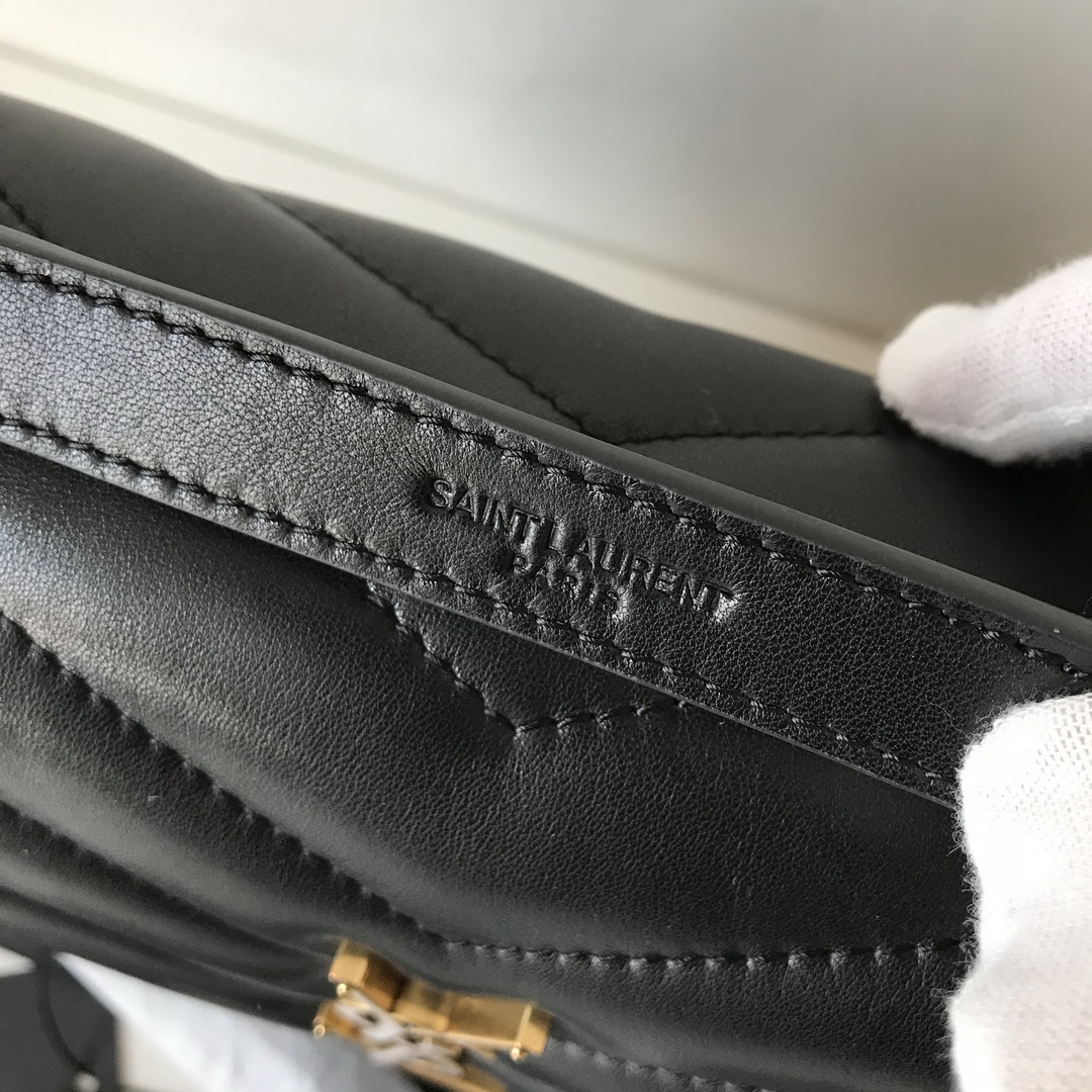 494699 LOULOU SMALL IN MATELASSÉ “Y” LEATHER, YSL SAINT LAURENT