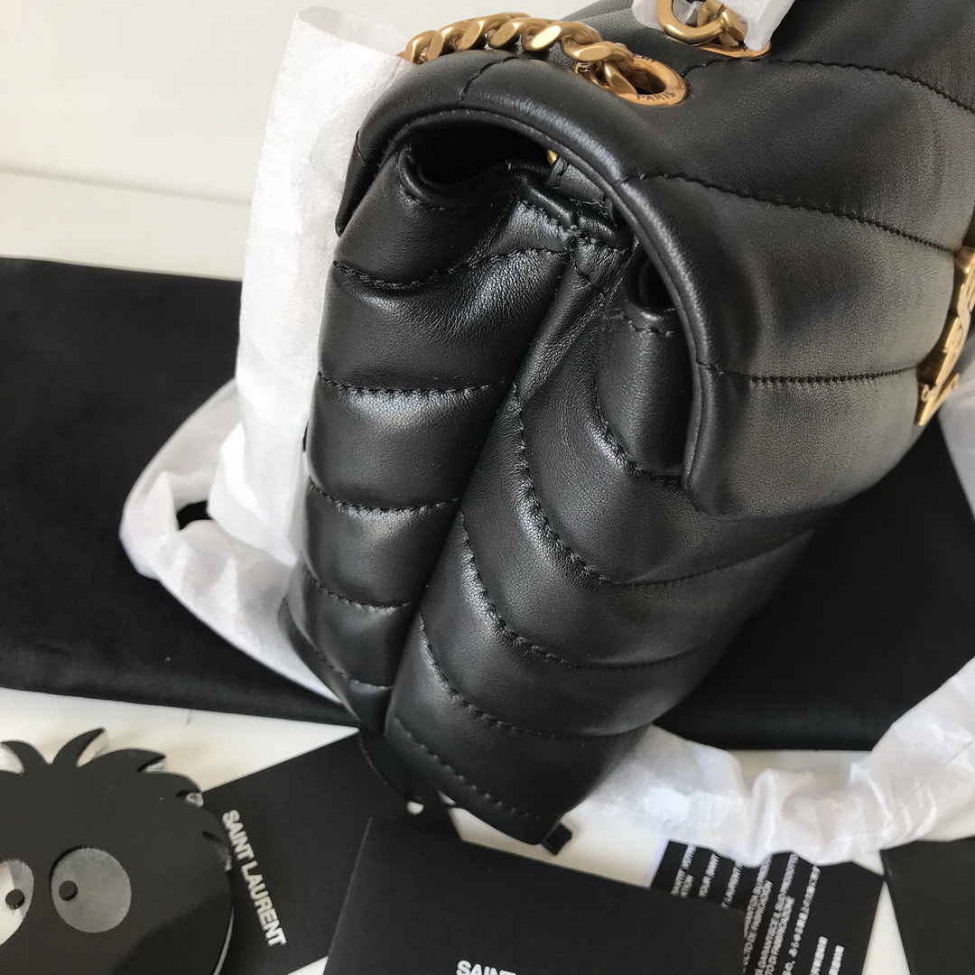494699 LOULOU SMALL IN MATELASSÉ “Y” LEATHER, YSL SAINT LAURENT
