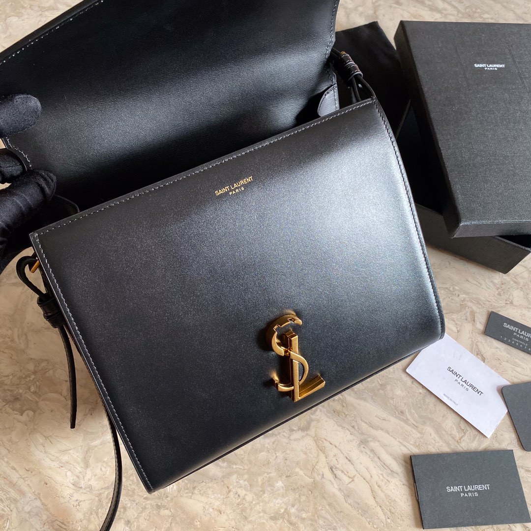 578000 CASSANDRA MEDIUM TOP HANDLE BAG IN SMOOTH LEATHER, Yves Saint Laurent YSL