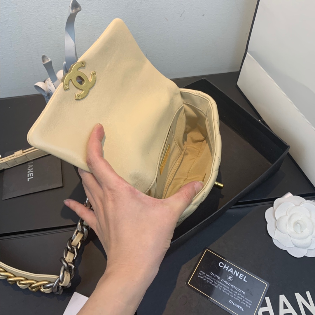 AS1163  chanel 19 waist bag