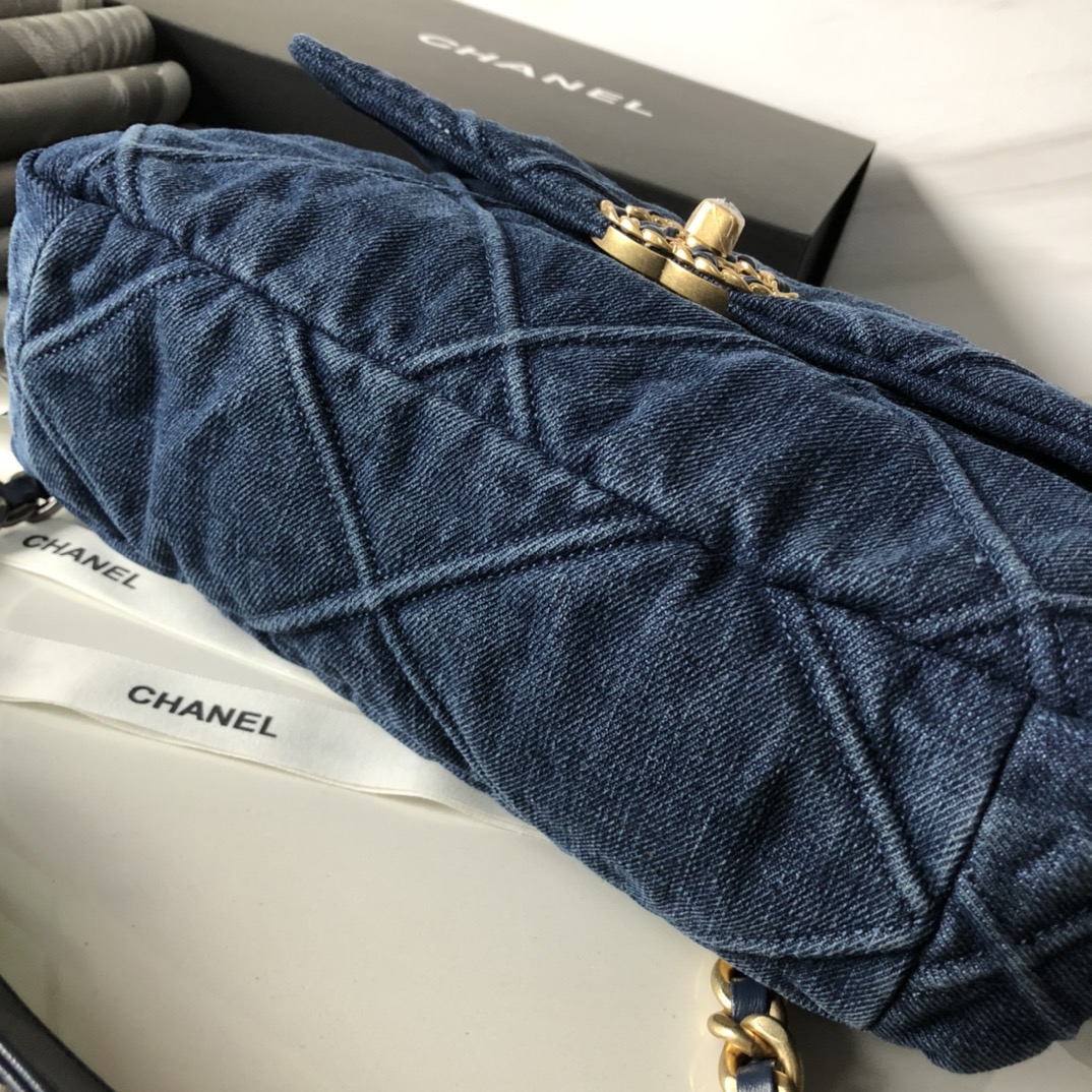 AS1161 chanel 19 large flap bag, CHANEL HANDBAGS
