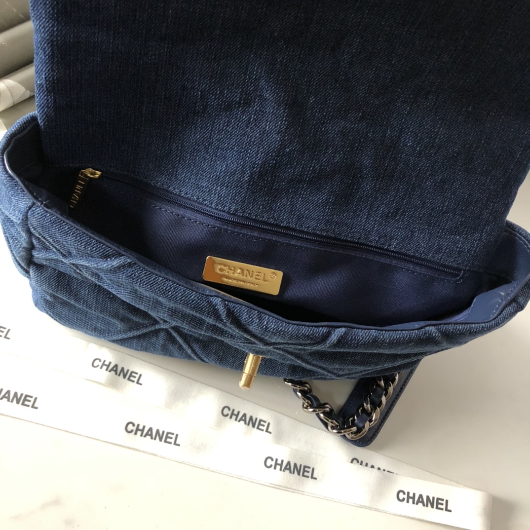 AS1161 chanel 19 large flap bag, CHANEL HANDBAGS